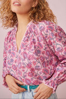 Blouse Sergio - Granata