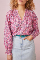 Blouse Sergio - Granata