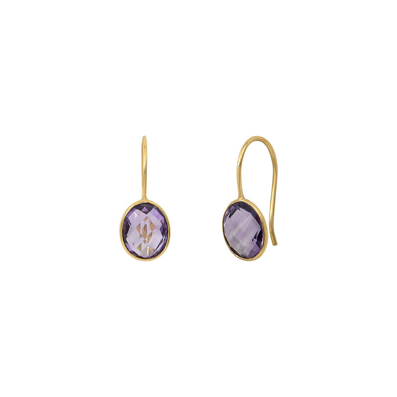 Pendientes Set Modelo Pequeño Amatista