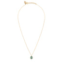 Collier Serti Petit Modele Aventurine