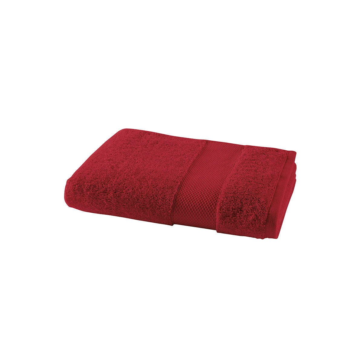 Hand Towel - Plain Terry - Cherry