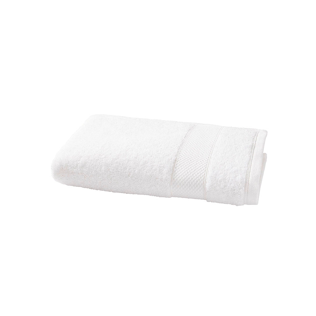Éponge Unie - Serviette Invité - Blanc