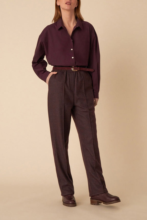 Camicia Sesame - Mirtillo