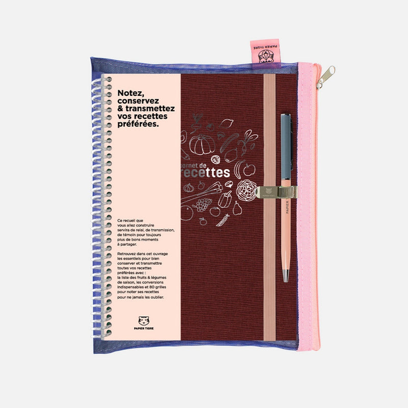 Set De Carnet De Recettes - Bordeaux