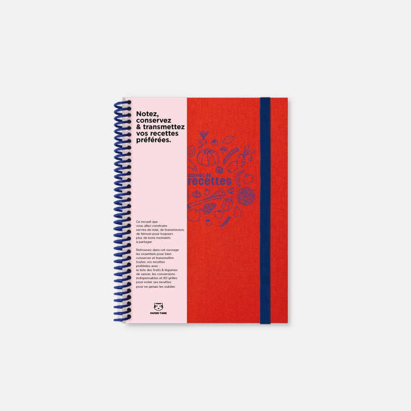 Set De Carnet De Recettes - Corail