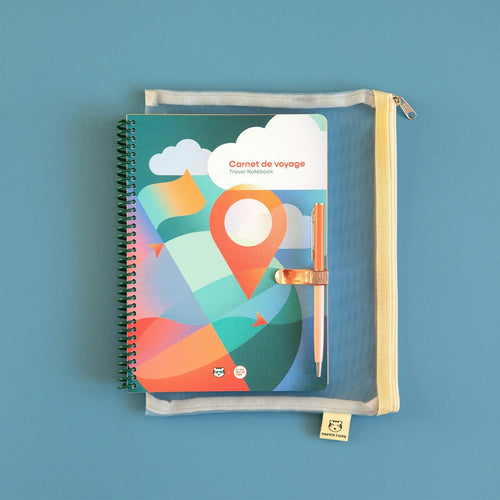 Set De Carnet De Voyage