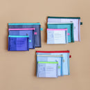 Set De Pochettes Mesh (S, M Et L) - Rouge