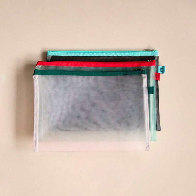 Set De 3 Pochettes Mesh - L