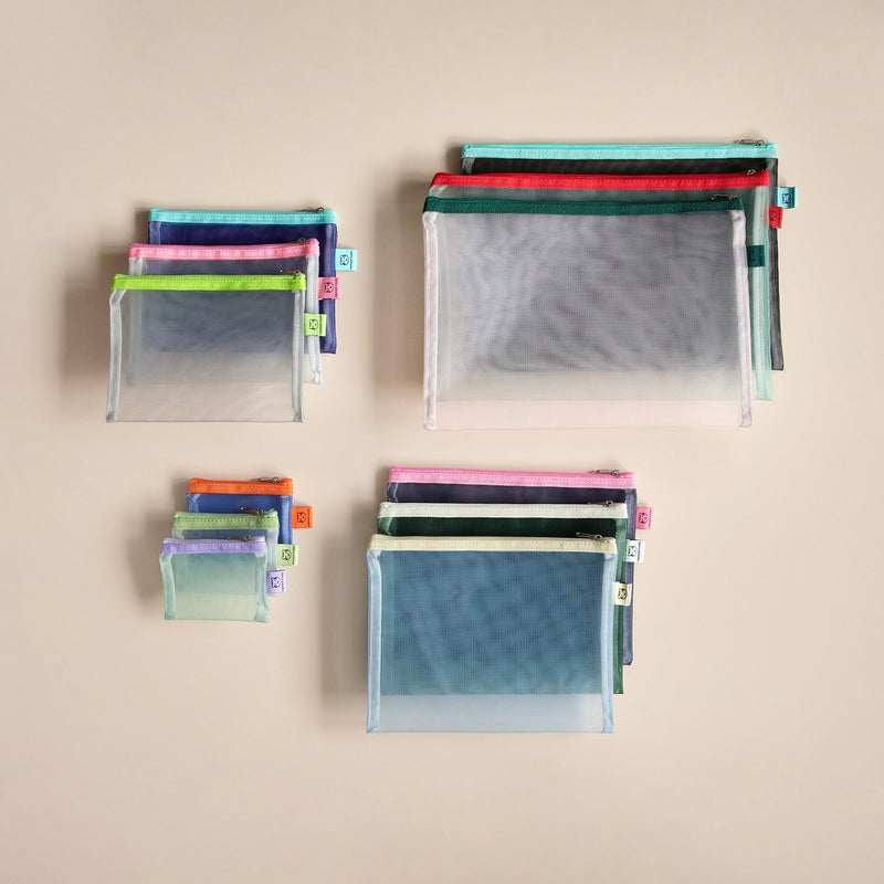 Set De 3 Pochettes Mesh - L