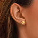 Boucles D'Oreilles Seven Parme