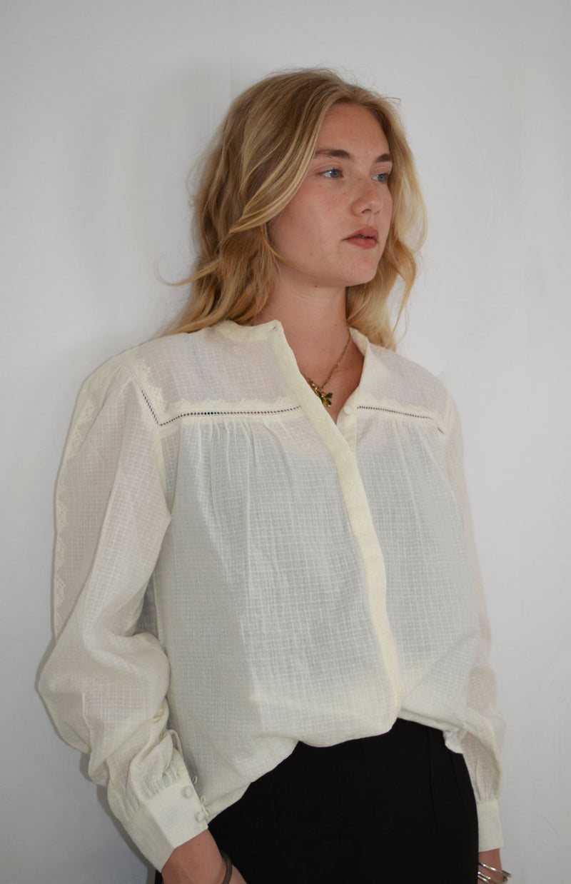 Severine Blouse - Ivory