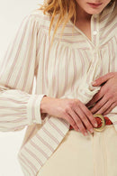 Blusa Severin - Rayas en el borde