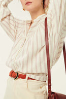 Blusa Severin - Rayas en el borde