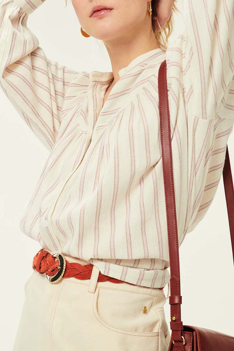 Blusa Severin - Rayas en el borde