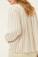 Blusa Severin - Rayas en el borde