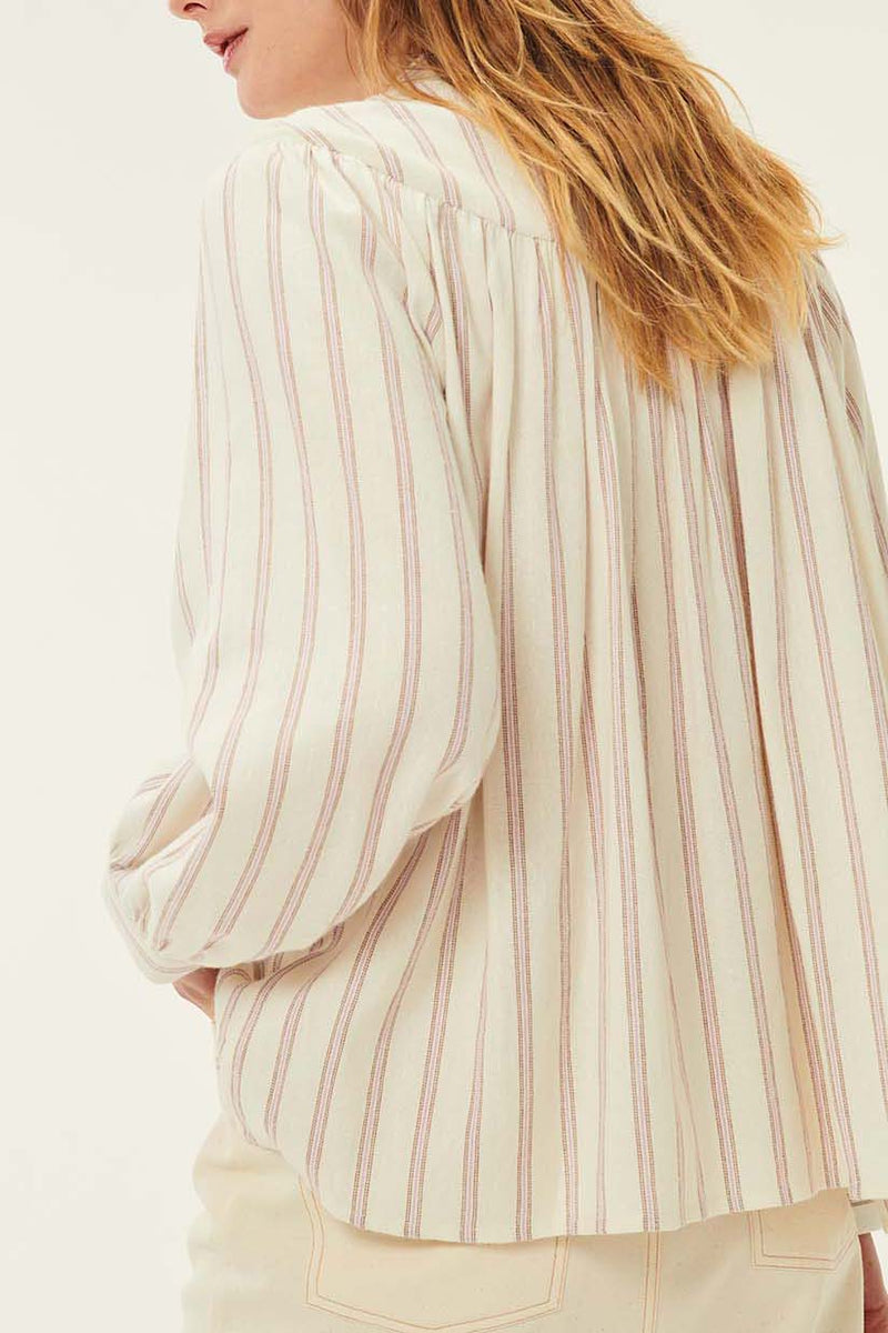 Blusa Severin - Rayas en el borde