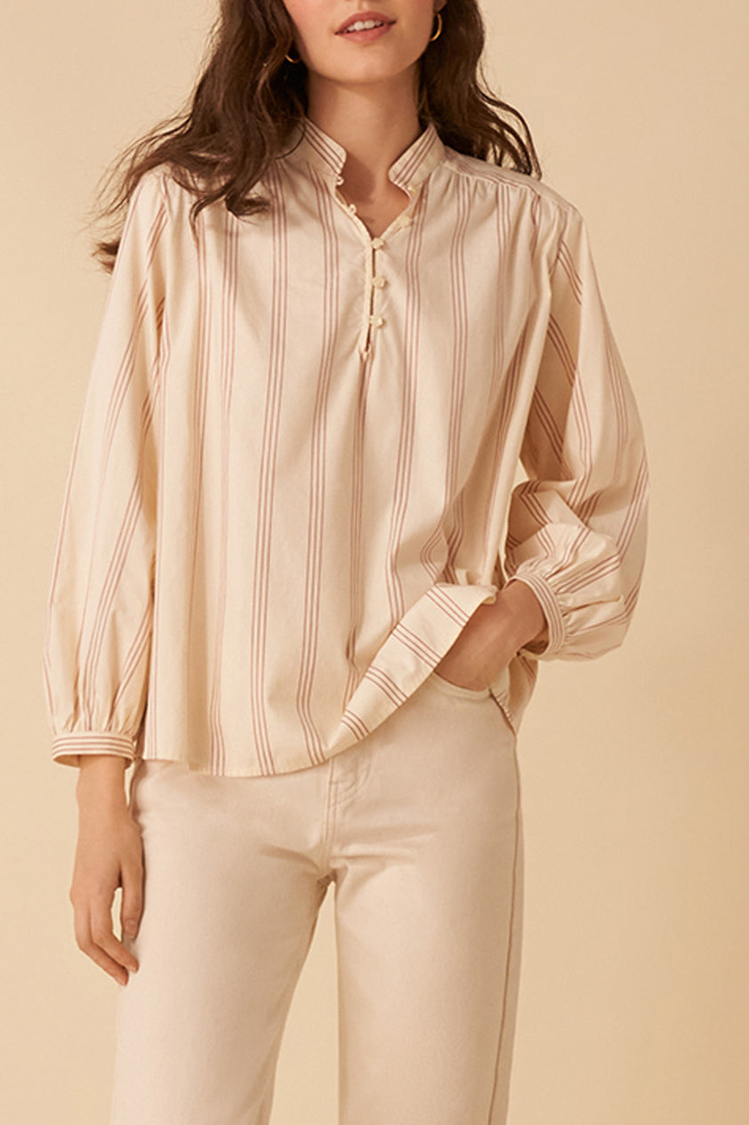 Sevigne Blouse - Mimo Stripe