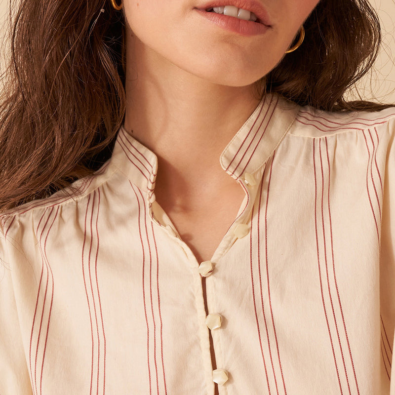 Sevigne Blouse - Mimo Stripe
