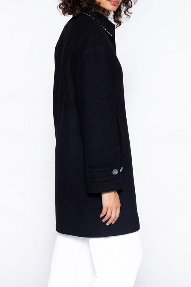 Redding En Drap De Laine Noir