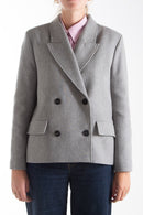 Manteau Veste Caban Court Precis