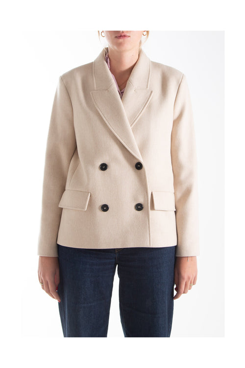 Manteau Veste Caban Court Precis