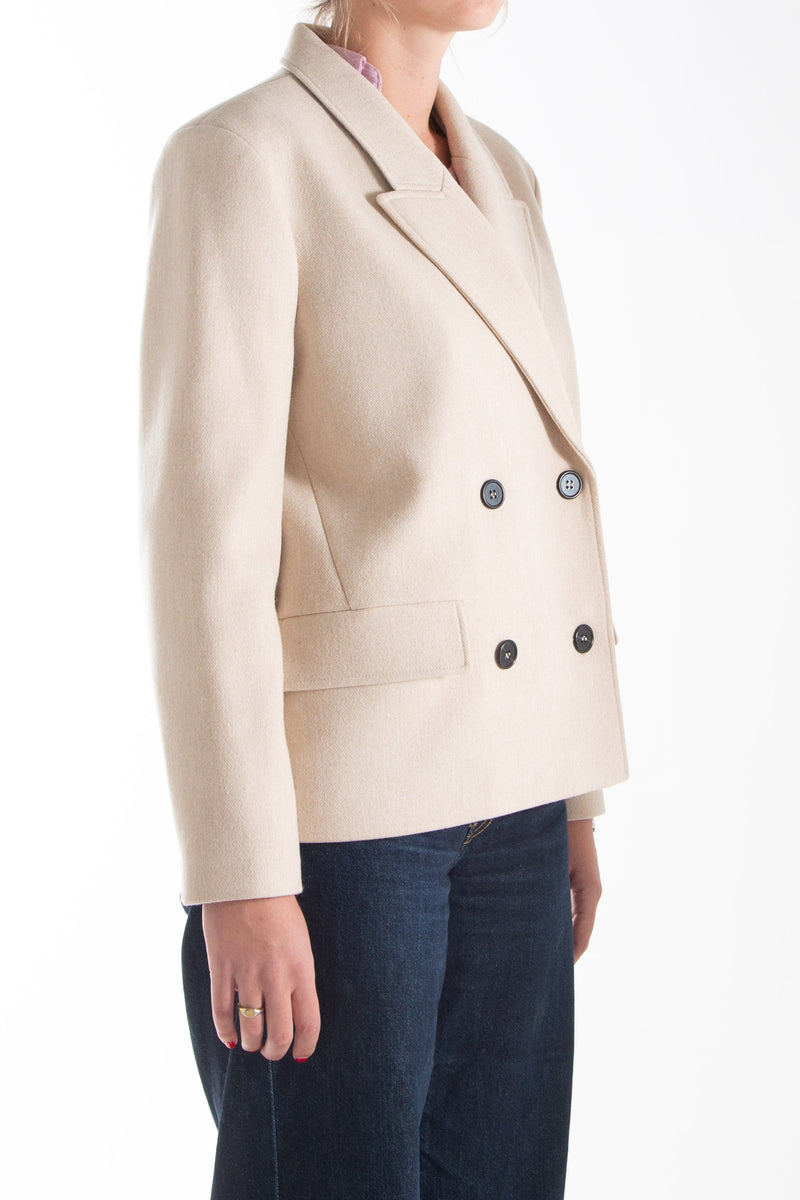 Manteau Veste Caban Court Precis