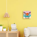 Mini Peinture Par Numéros 20X20Cm Avec Cadre Plage Malibu