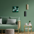 Mini Peinture Par Numéros 20X20Cm Avec Cadre Cerf En Alerte