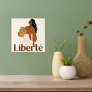 Mini Peinture Par Numéros 20X20Cm Avec Cadre Liberté