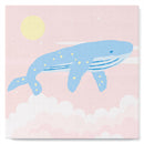Mini Peinture par Numéros petit format 20x20cm avec cadre Baleine à bosse
