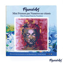Mini Peinture Par Numéros 20X20Cm Avec Cadre Bouddha Précieux