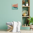 Mini Peinture Par Numéros 20X20Cm Avec Cadre Gondoles À Venise