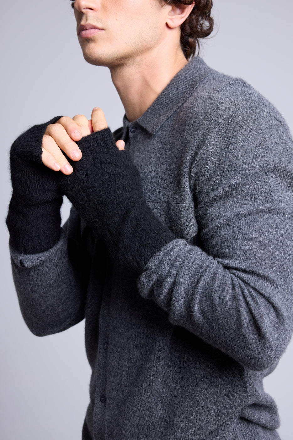 Sfez Unisex Mittens - Black - Unisex