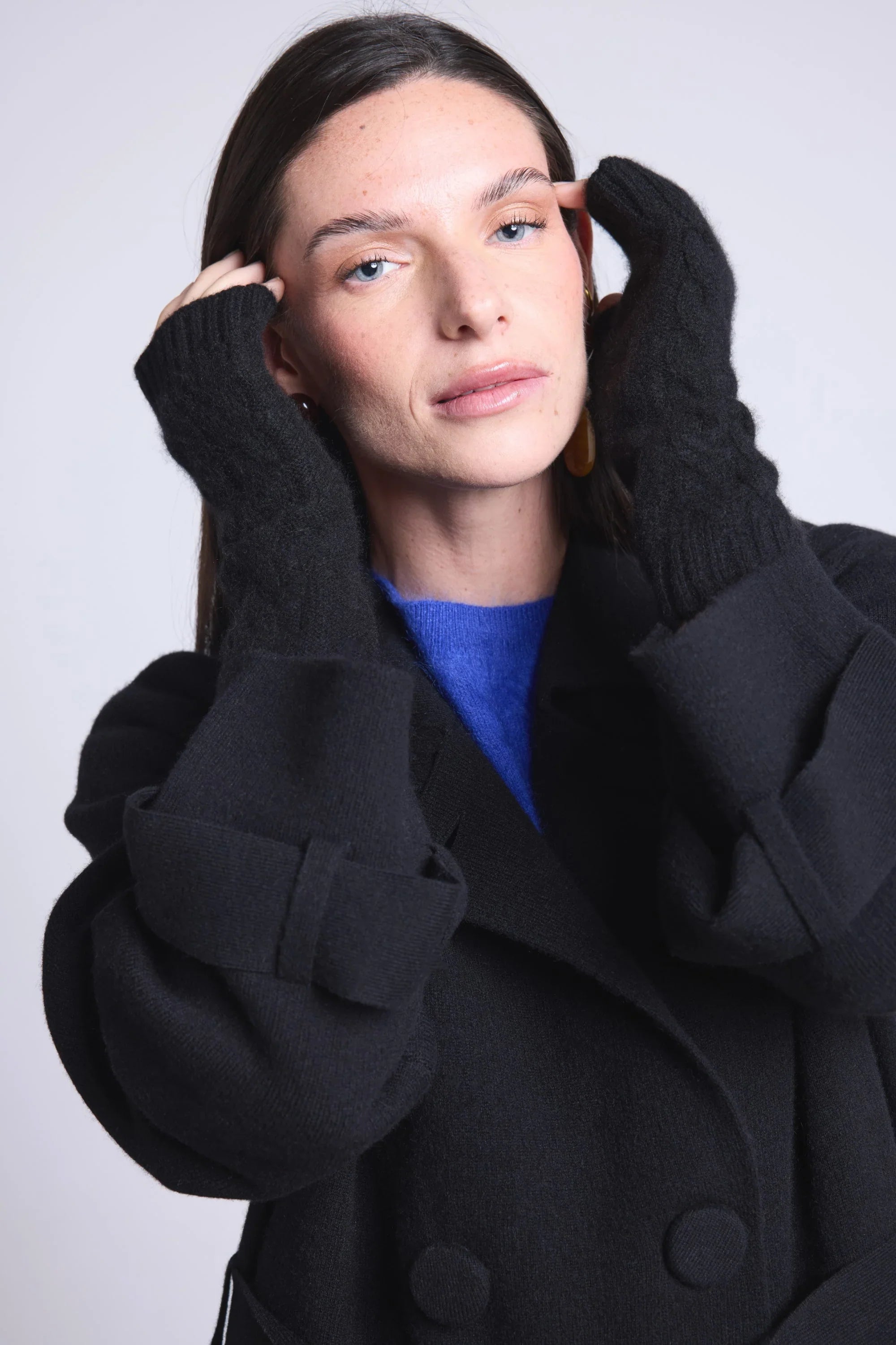 Sfez Unisex Mittens - Black - Unisex