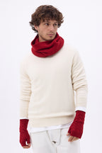 Mitaines Sfez - Rouge - Mixte - 100% Cachemire