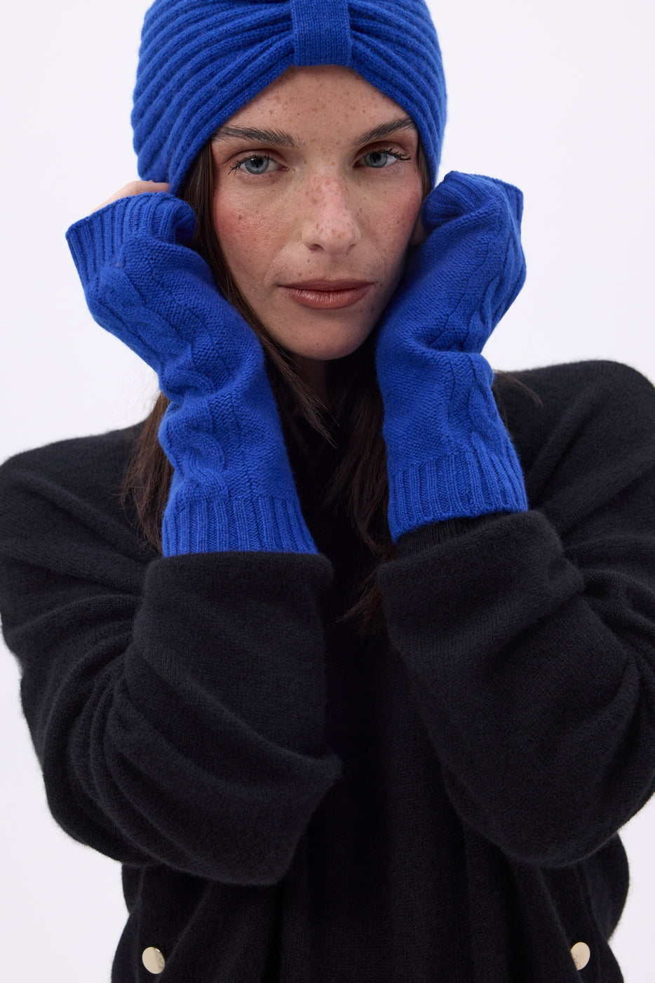 Mitones Sfez - Azul rey - Unisex