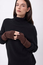 Mitones Sfez - Marrón chocolate - Unisex