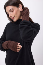 Mitones Sfez - Marrón chocolate - Unisex