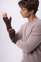 Mitones Sfez - Marrón chocolate - Unisex