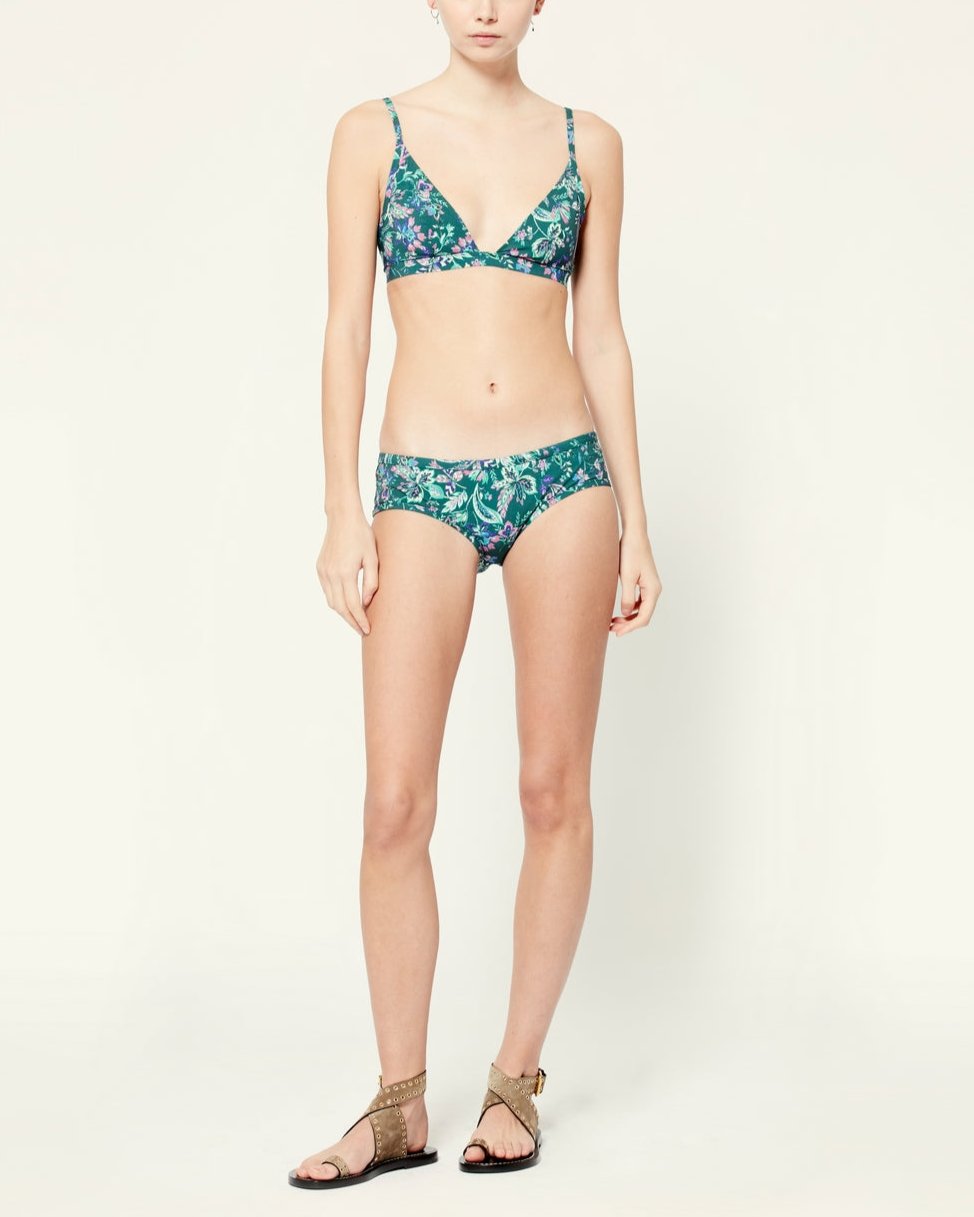 Niall Bikini Top - Dark Green