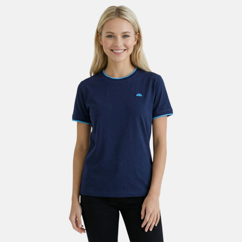 T-Shirt Manches Courtes Ellesse Femme - Marine