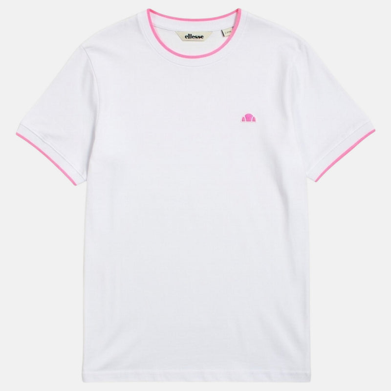 T-Shirt Manches Courtes Ellesse Femme - Blanc