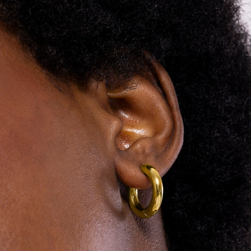 Amyck Earrings 18K Yellow Gold Finish