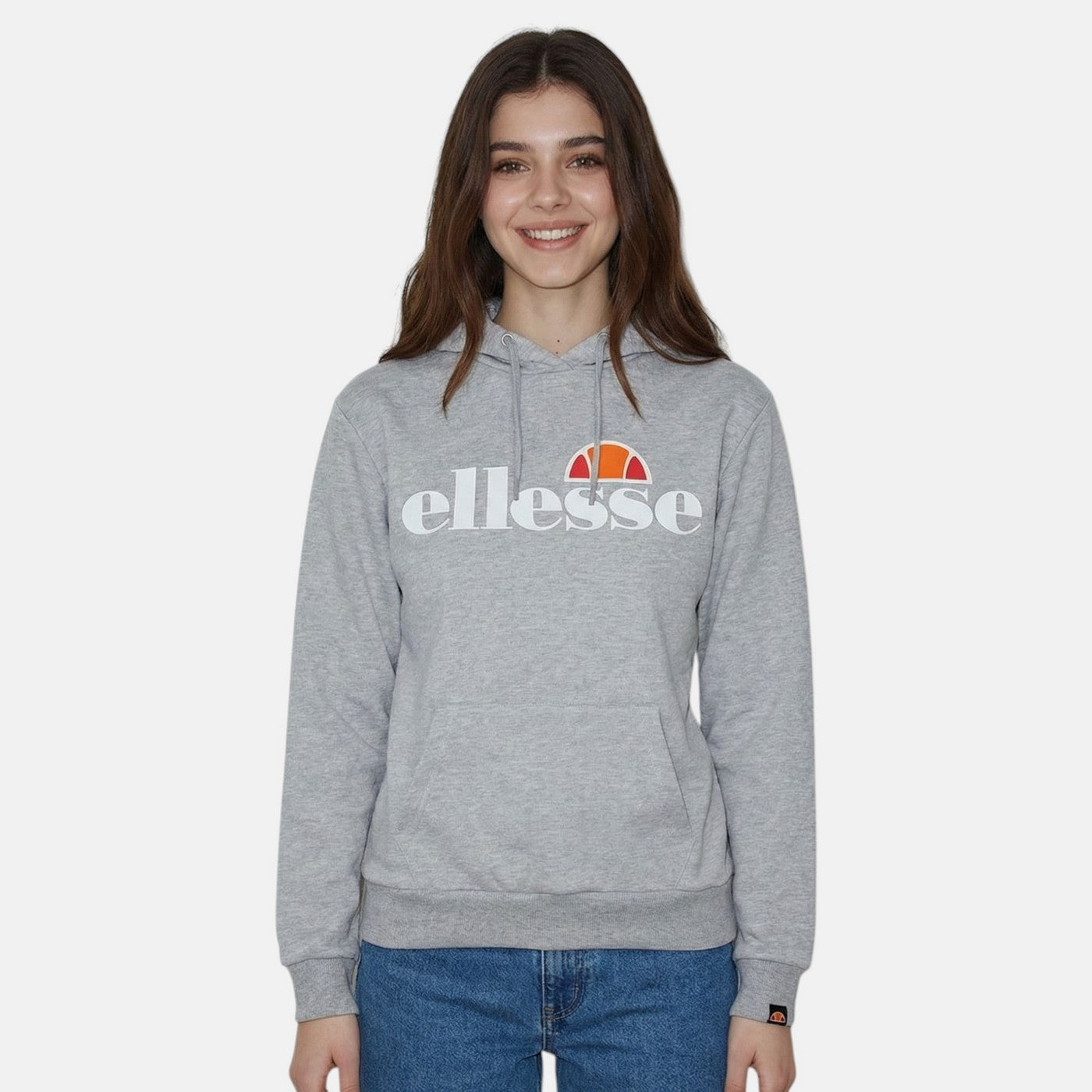Sweat À Capuche Ellesse Femme - Gris