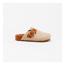 Mules Flair Tan-Sherpa