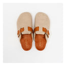 Mules Flair Tan-Sherpa