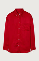 American Vintage - Camisa Loose ML con cuello abotonado - Coccinelle - Mujer