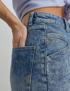 Short Shane - Denim V-342 - Mujer