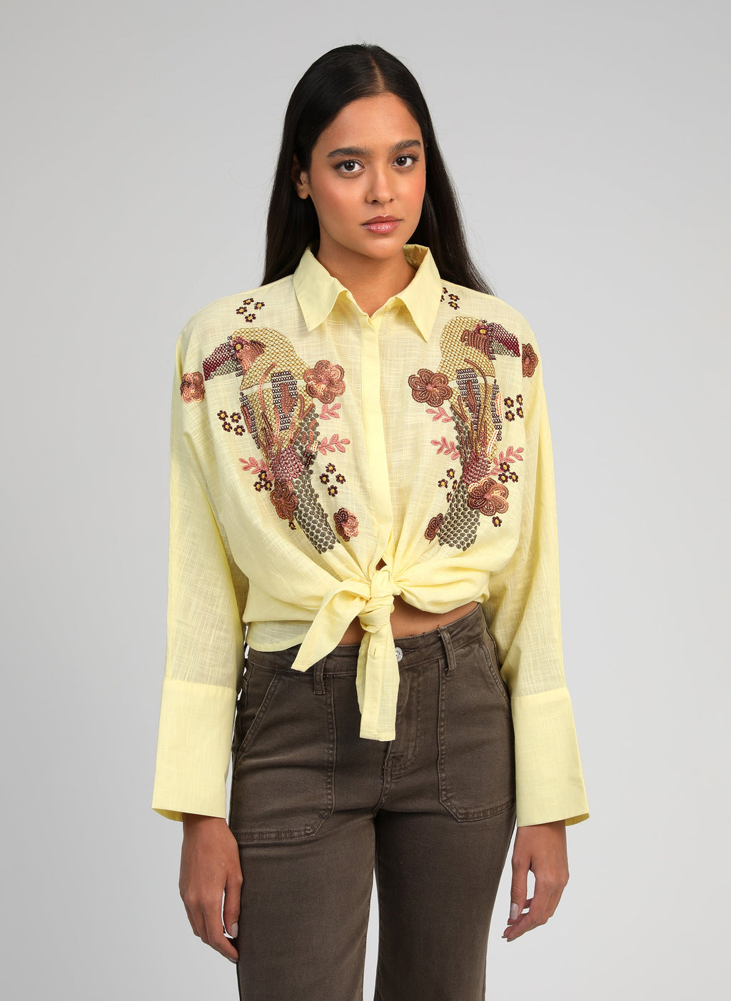 Chemise Shannyla Jaune