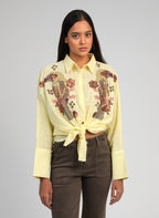 Chemise Shannyla Jaune